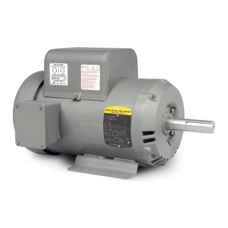 Baldor-Reliance Baldor-Reliance Motor GDL1605T, 5HP, 1725RPM, 1PH, 60HZ, 184TZ, 3646LC, ODTF, F GDL1605T